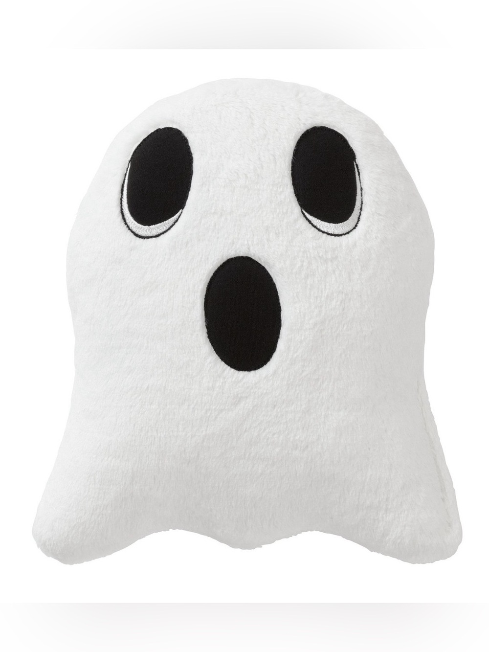 IKEA Kustfyr Plush Ghost Toy Pillow - White